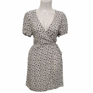 Cotton On - Floral Print Wrap Style Mini Dress